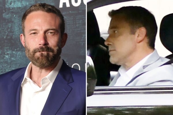 Ben Affleck dengan penampilan baru tanpa janggut, menunjukkan perubahan signifikan.