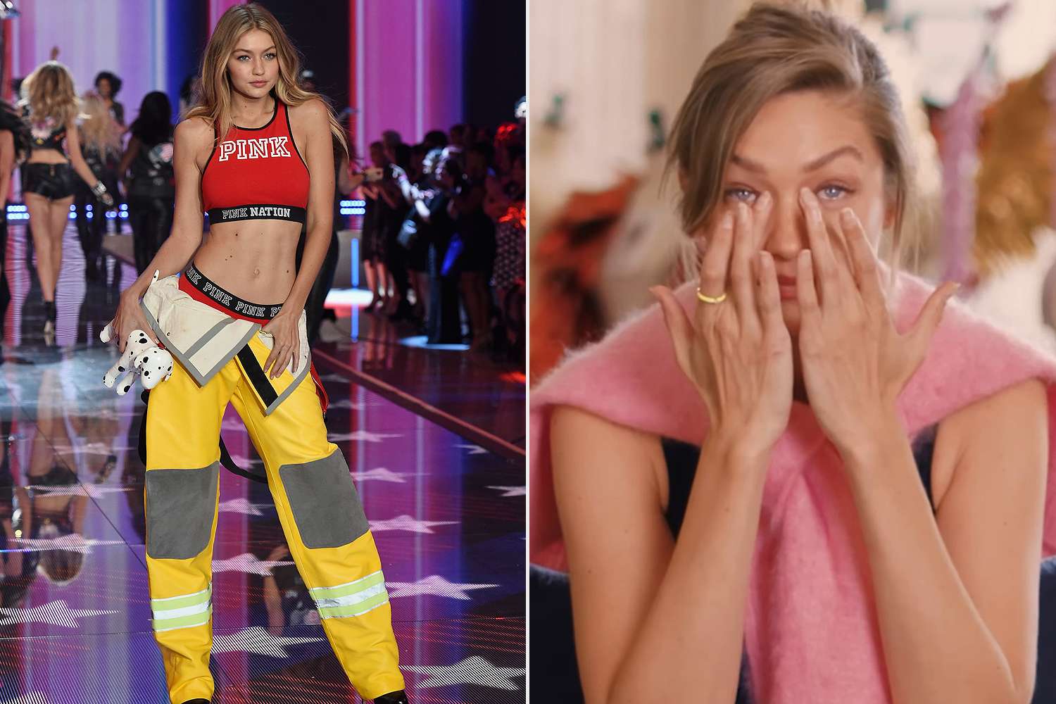 Gigi Hadid menangis saat berbicara tentang kritik modeling